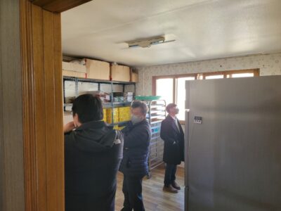 김해가야시니어클럽 양파라미사업장 내방