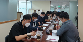 경남지회 실과장 회의 참석