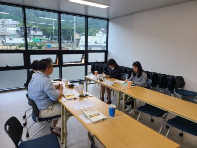 부산지방기상청 폭염 관련 시범 사업 운영을 위한 기관 방문